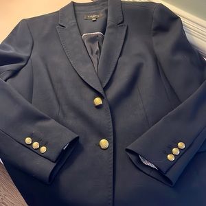 14P Navy Blue Talbots Classic Blazer
